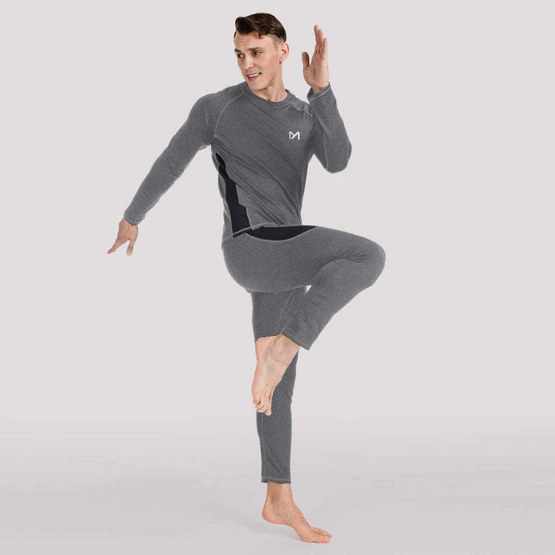 MEETYOO Men's Thermal Underwear Set Sport Long Johns Base Layer - Image 3